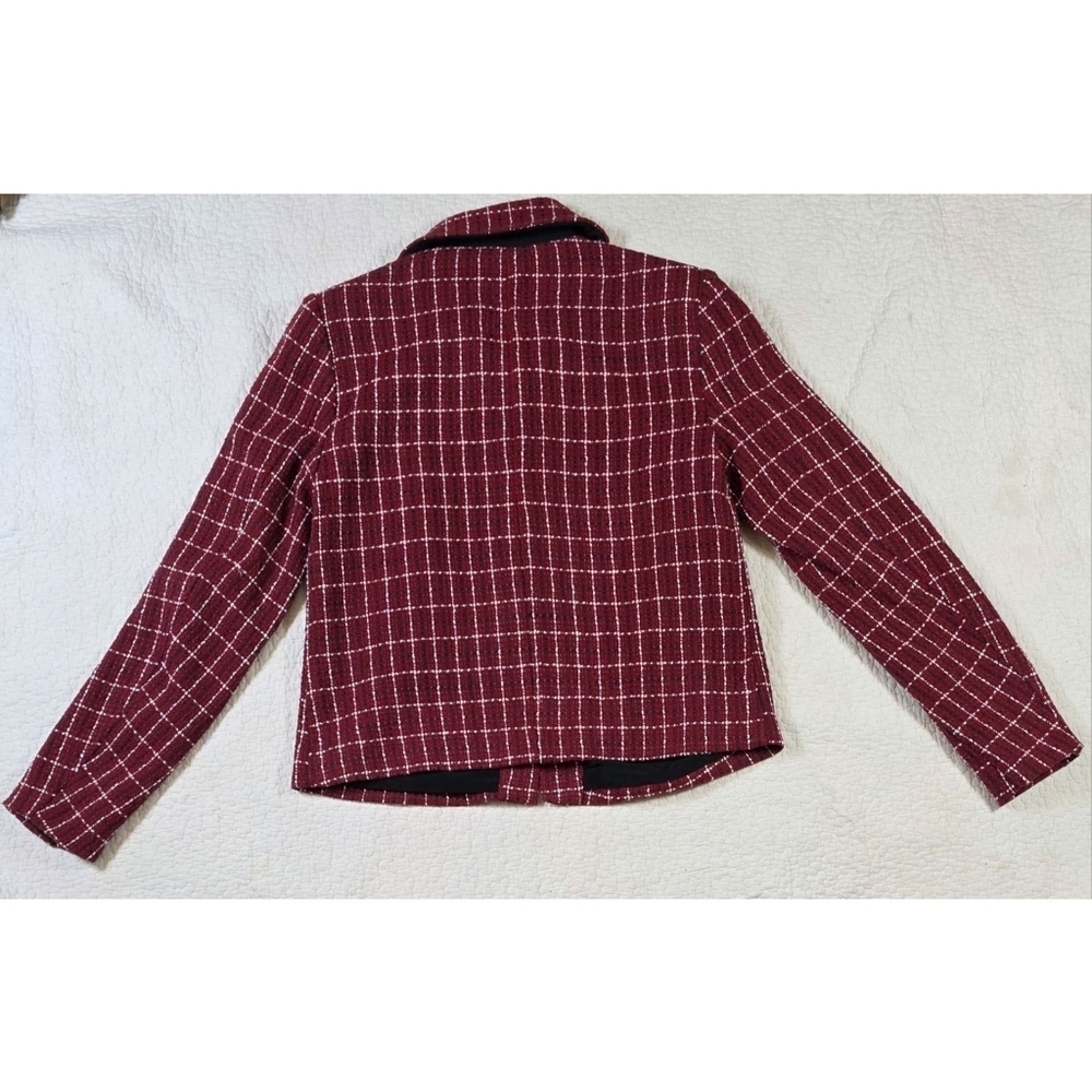 Joe Fresh Red Plaid Jacket & Skirtall Dress Set - Picture 5 of 16